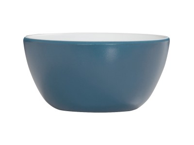 Sophie 16 oz Stone Blue and White Soup Bowl